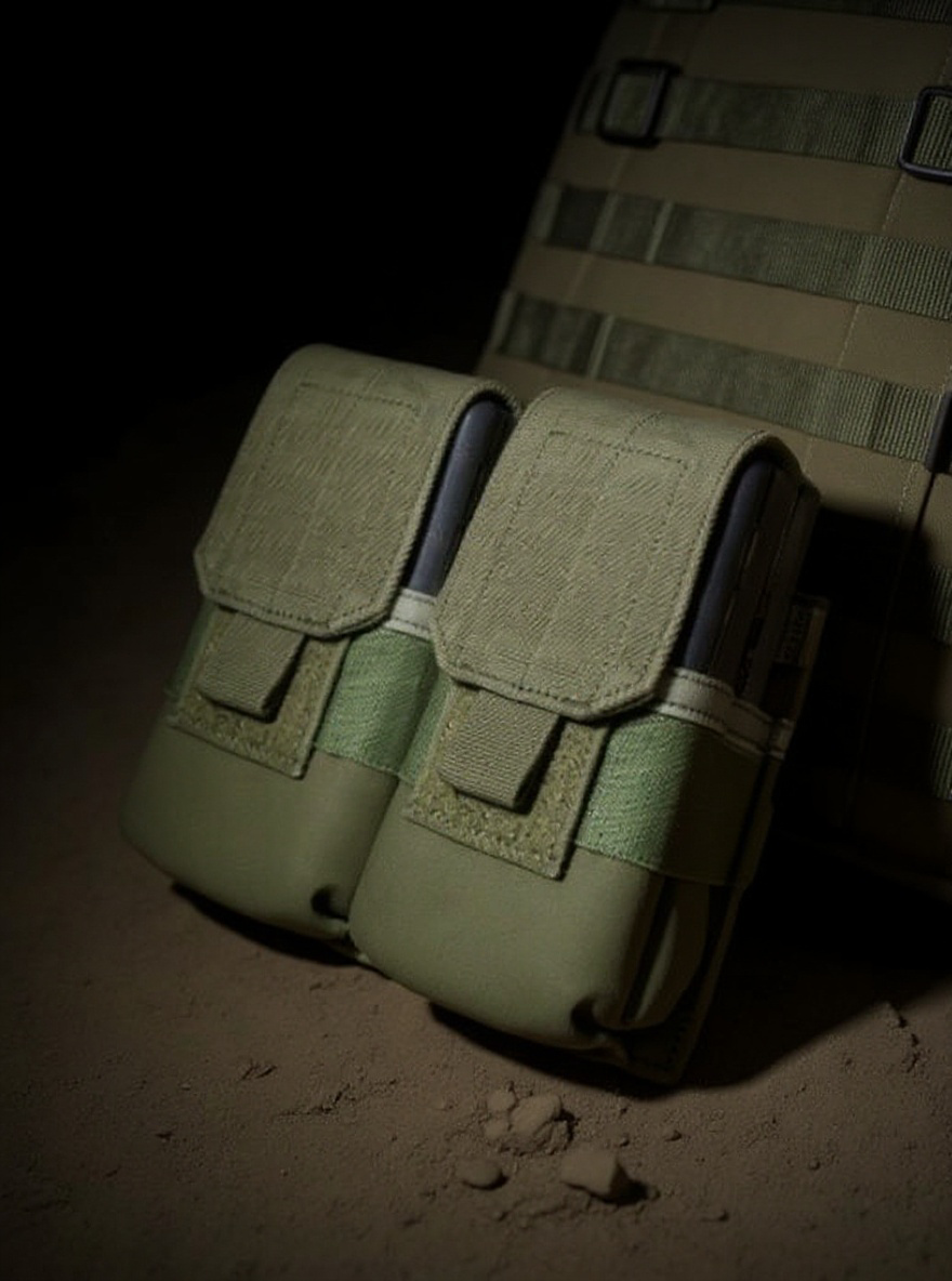 Pouch molle tactical doble. Cordura 600